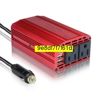 
BESTEK Dual 110V AC outlets and Dual USB 3.1A 300w power inverter car dc 12v to 110v ac inverter dc adapter laptop charger notebook adapter dc charger ac adapter usb charger MRI3011BU
