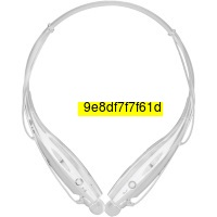 
LG Electronics HBS-730 Tone+ Stereo Bluetooth Headset - Retail Packaging - White
